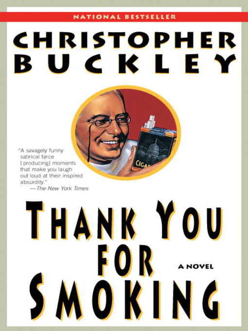 Cover image for Thank You for Smoking